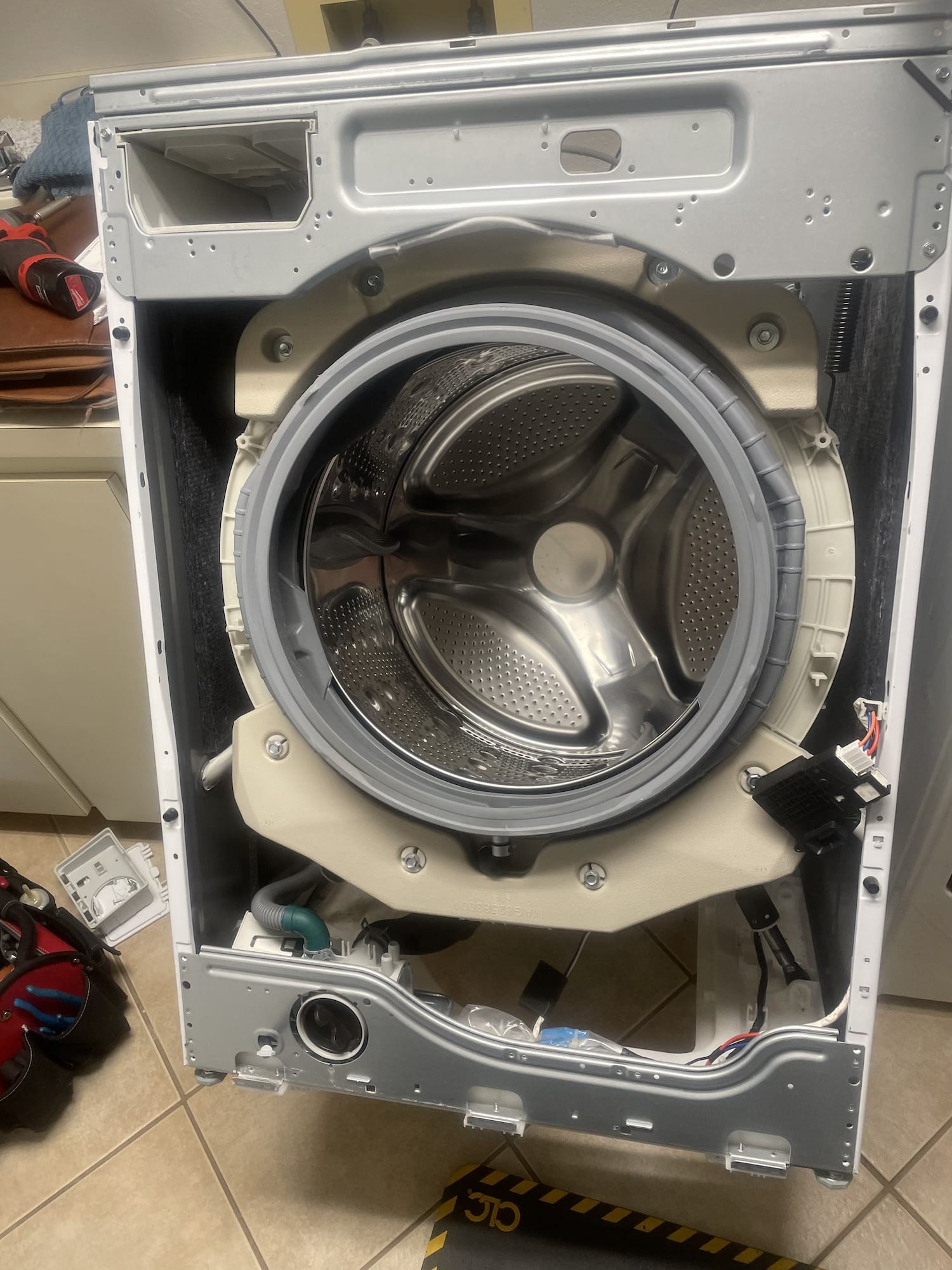 LG washer drain pump replacement