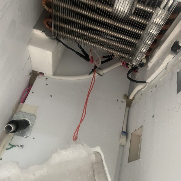 Refrigerator Repair GE Monogram frozen drain pain