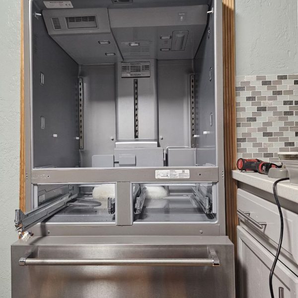 Refrigerator Repair KitchenAid fridge  doors evap fan replacement 
